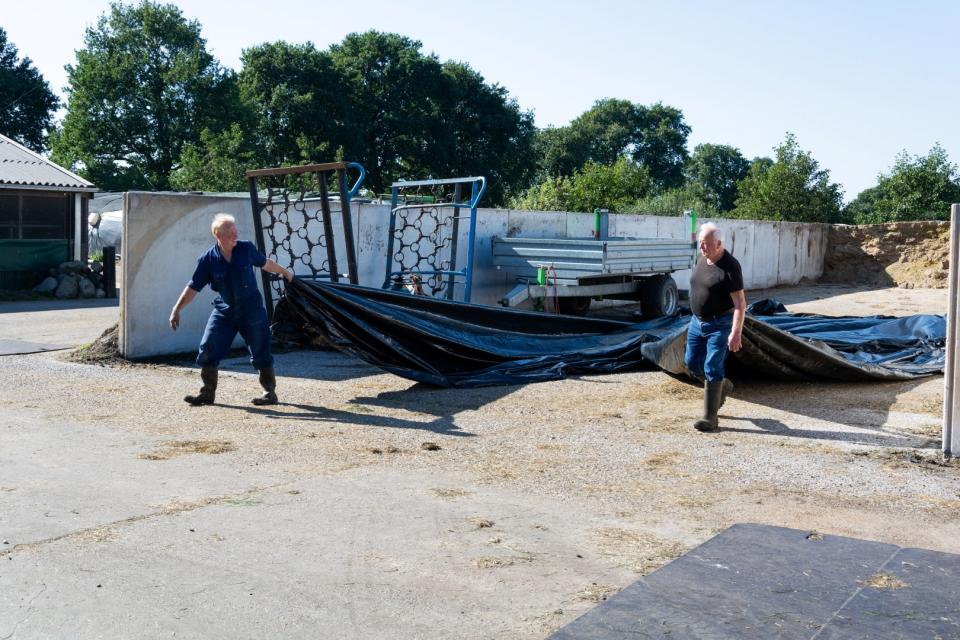 Gerke en Hans Veenstra
